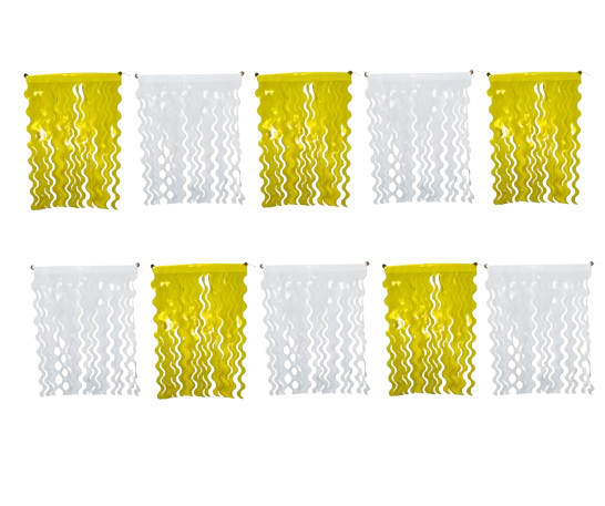 Enramada de Barbitas Plástico - Amarillo