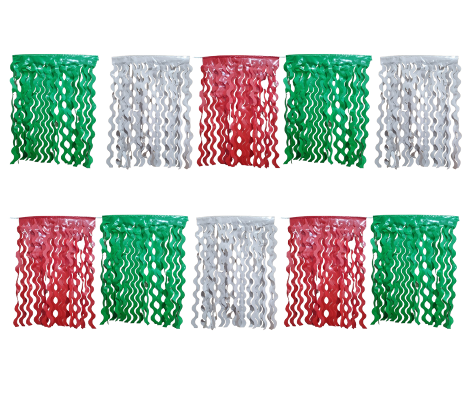 Enaramada de Barbitas Tricolor (plástico)