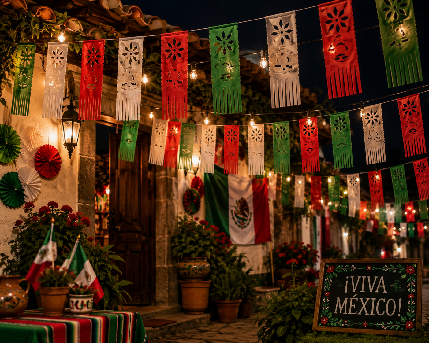 Enramada de Festón - Fiestas Patrias