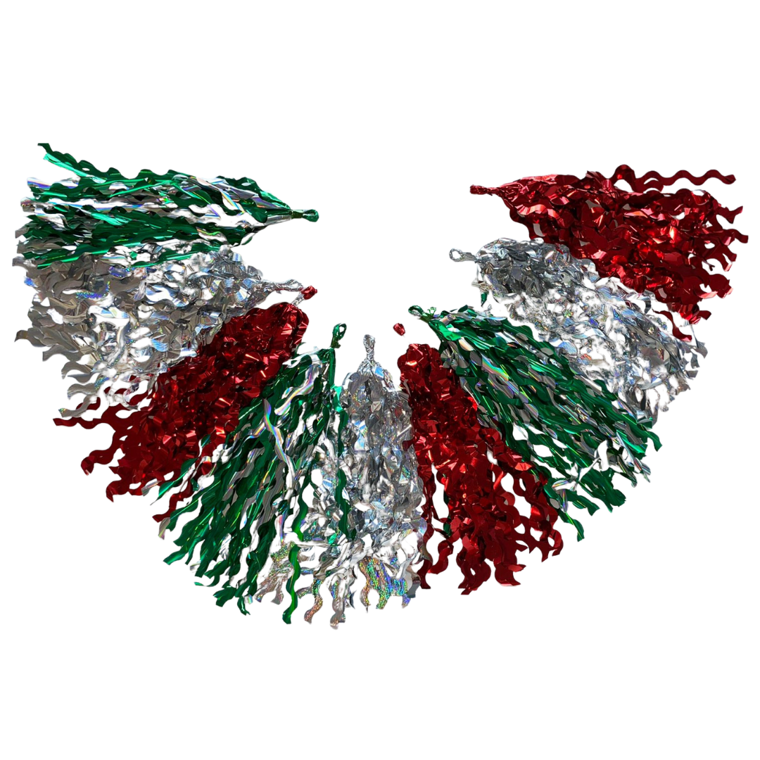 Guía de pompón metálico