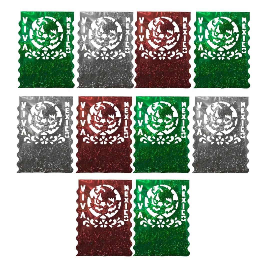 Enramada Hawaiana "Viva Mexico" - Metálico
