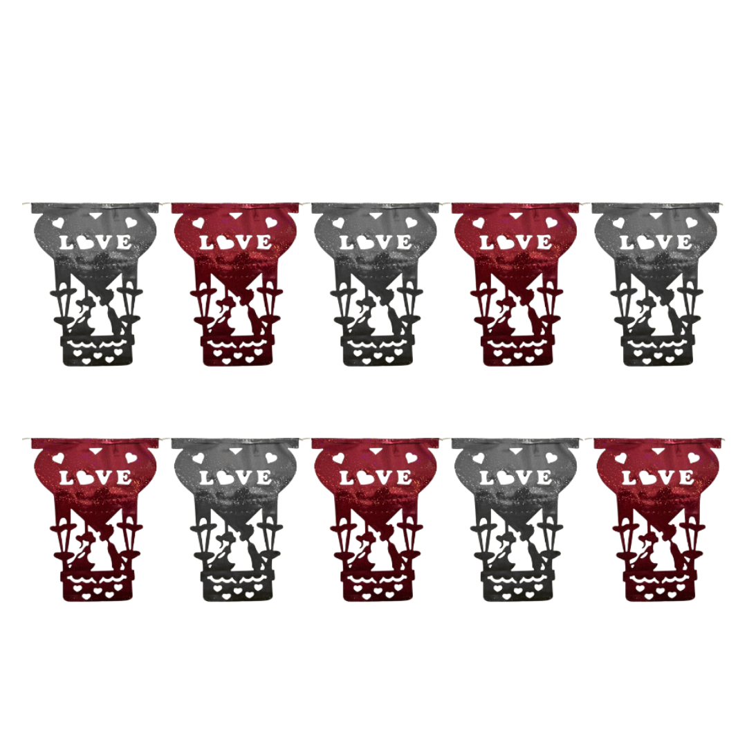 Enramada de Globo con pareja