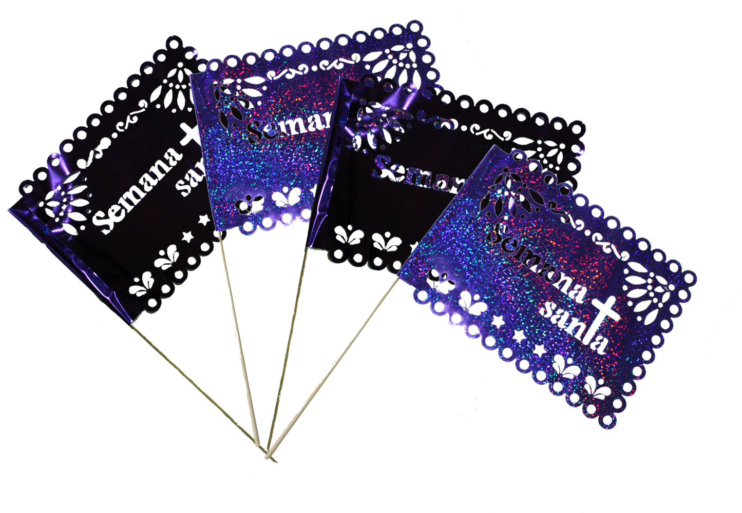 Banderitas Metálicas