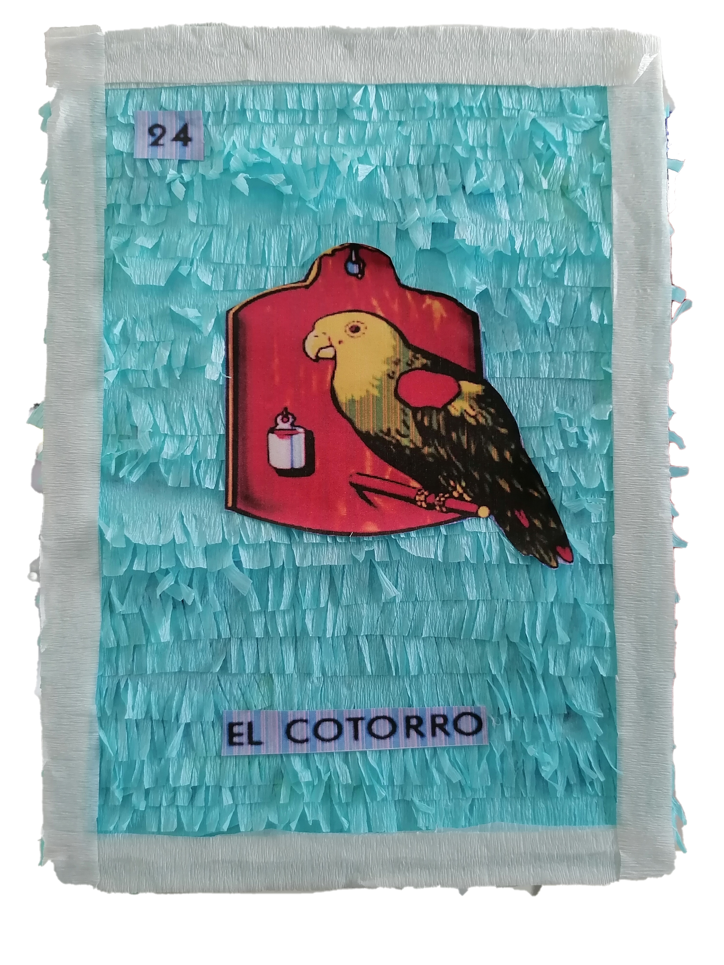 Piñata carta de lotería