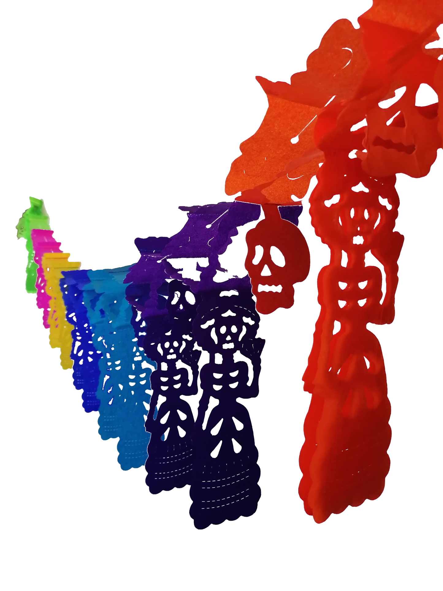 Festón de papel catrina