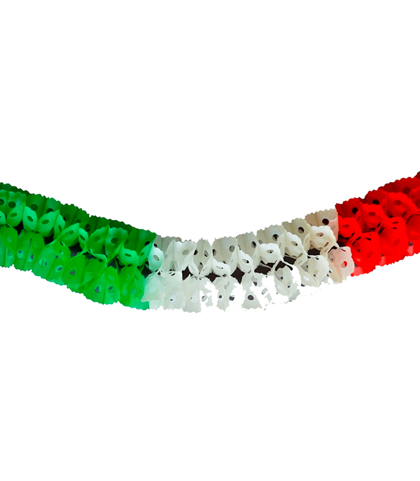 Gusano de papel tricolor