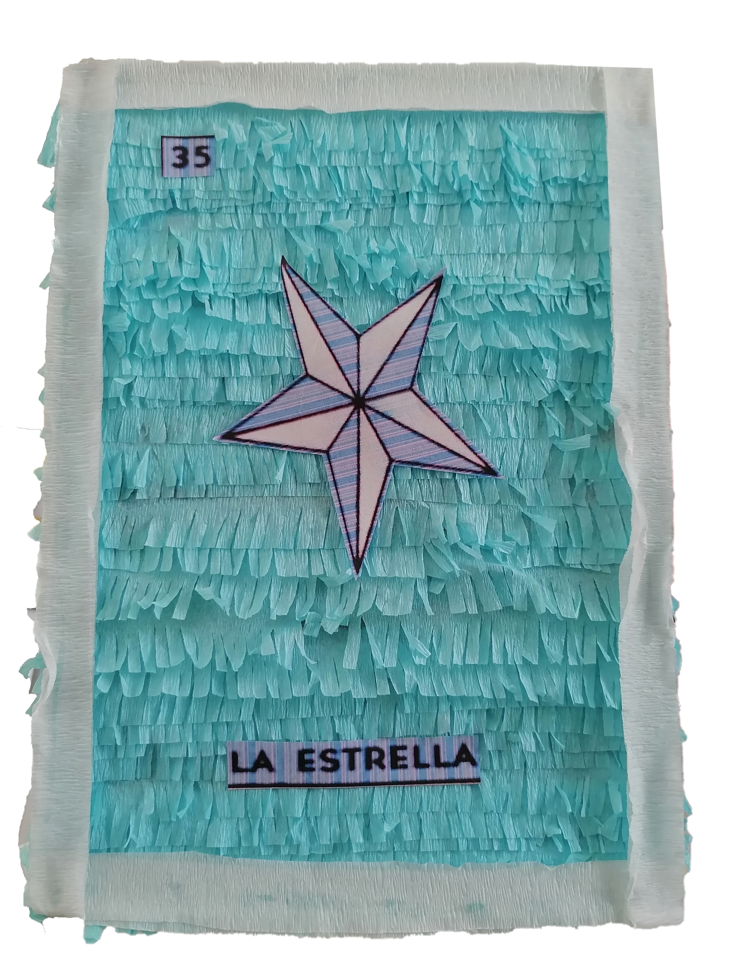 Piñata carta de lotería