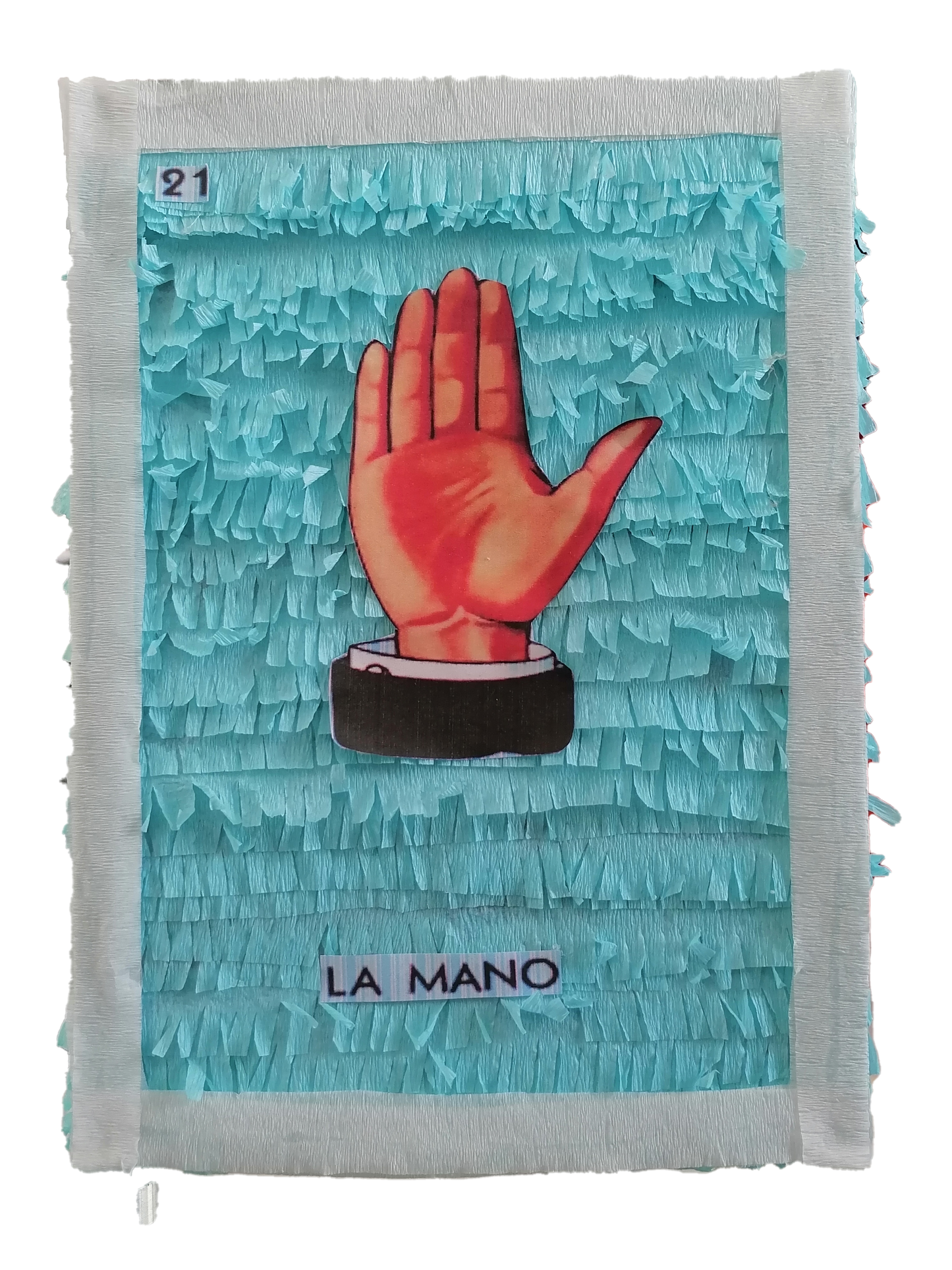 Piñata carta de lotería