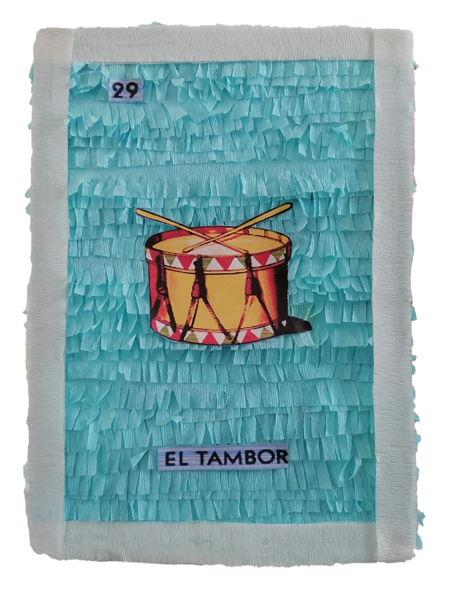 Piñata carta de lotería