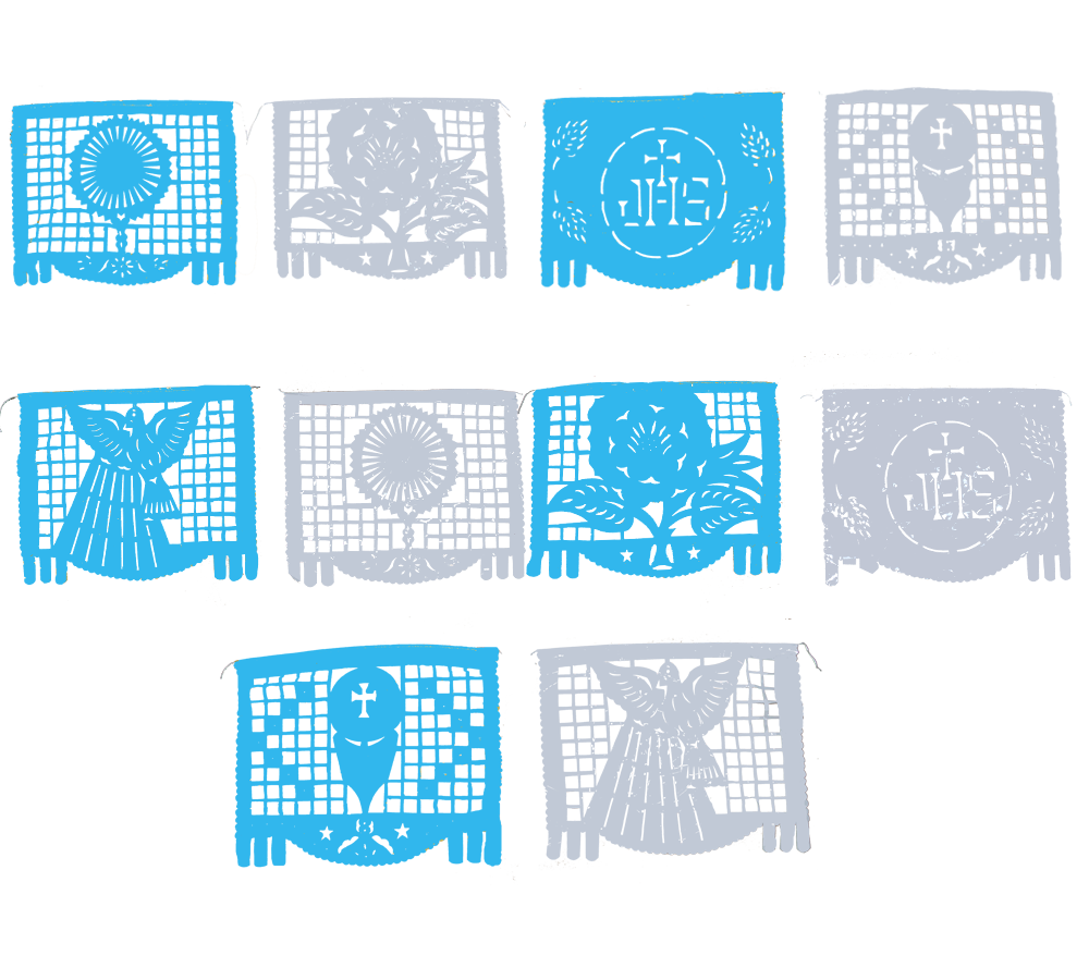 ENRAMADA DE PLÁSTICO - RELIGIOSA