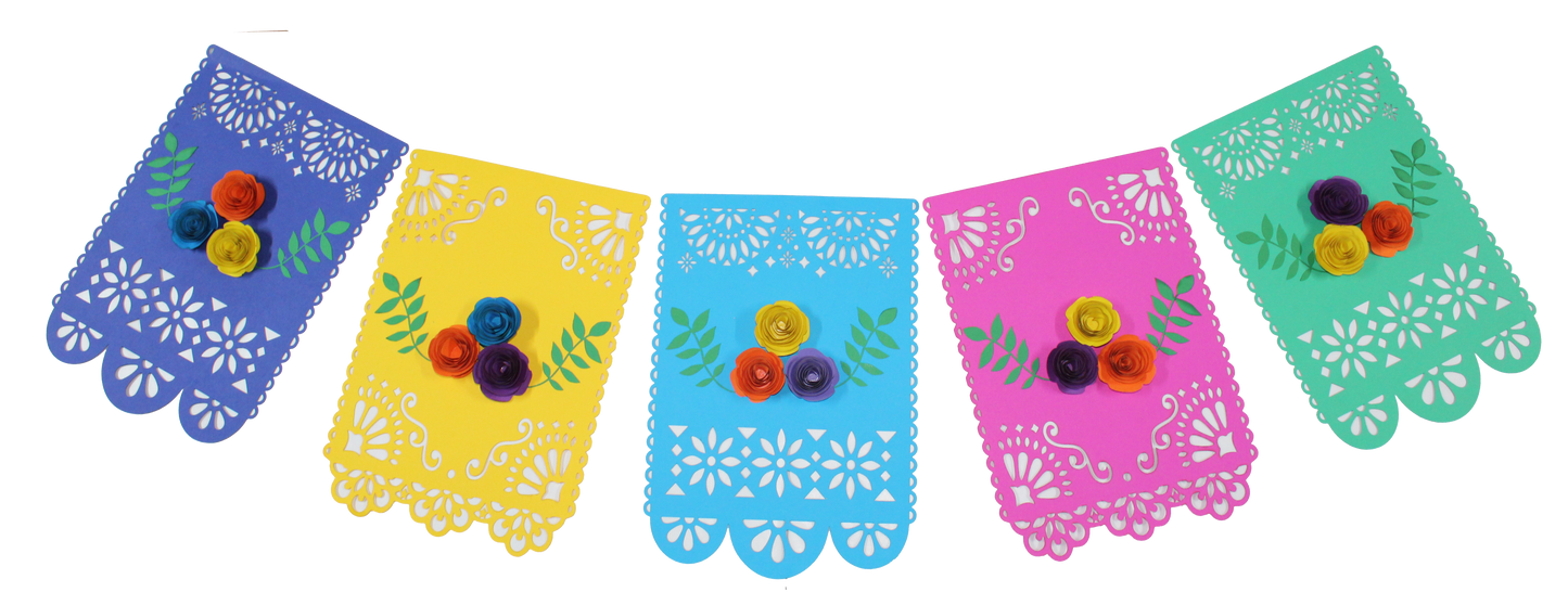 Enramada de cartulina
