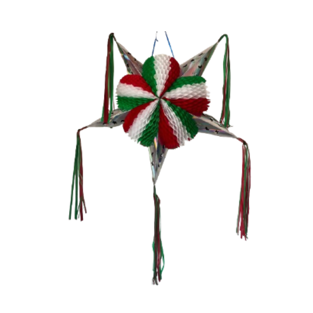Piñata Plegable Tricolor 2 kg