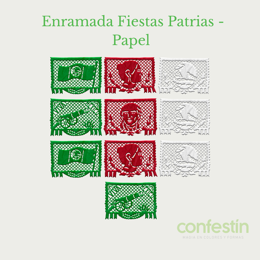 Enramada Fiestas Patrias - Papel