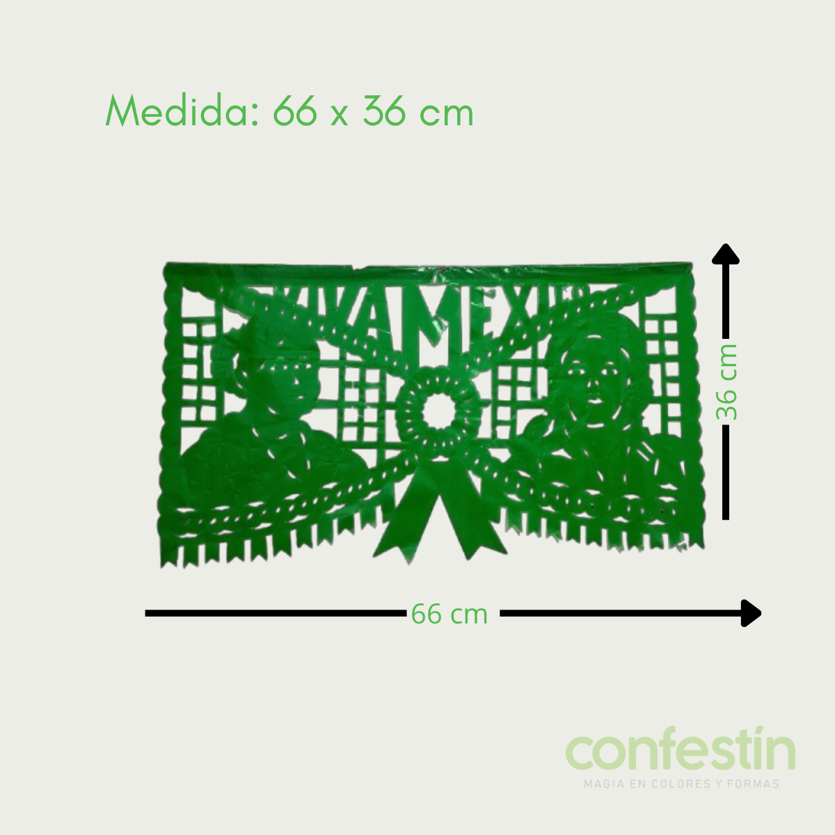Enramada Fiestas Patrias - Plástico Jumbo