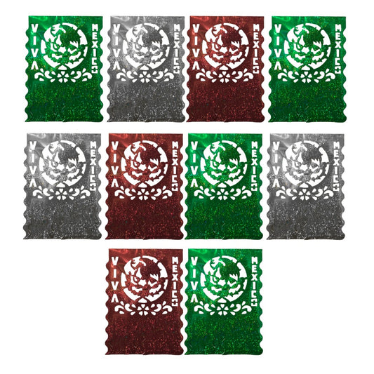 Enramada Hawaiana "Viva Mexico" - Metálico