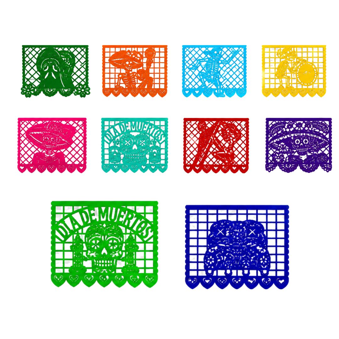 Enramada Día de Muertos (plástico)