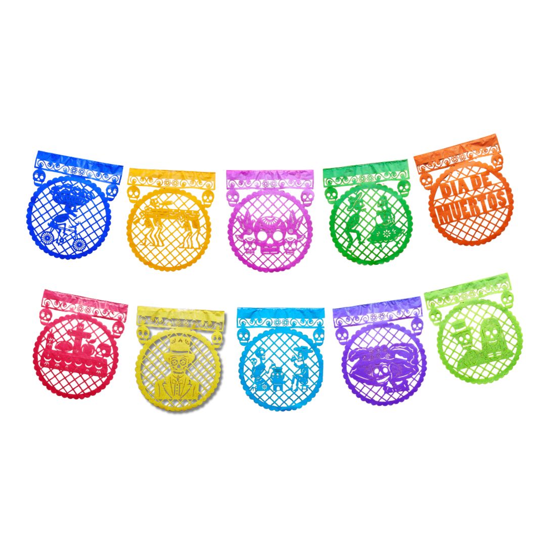 Enramada de Blonda Día de Muertos