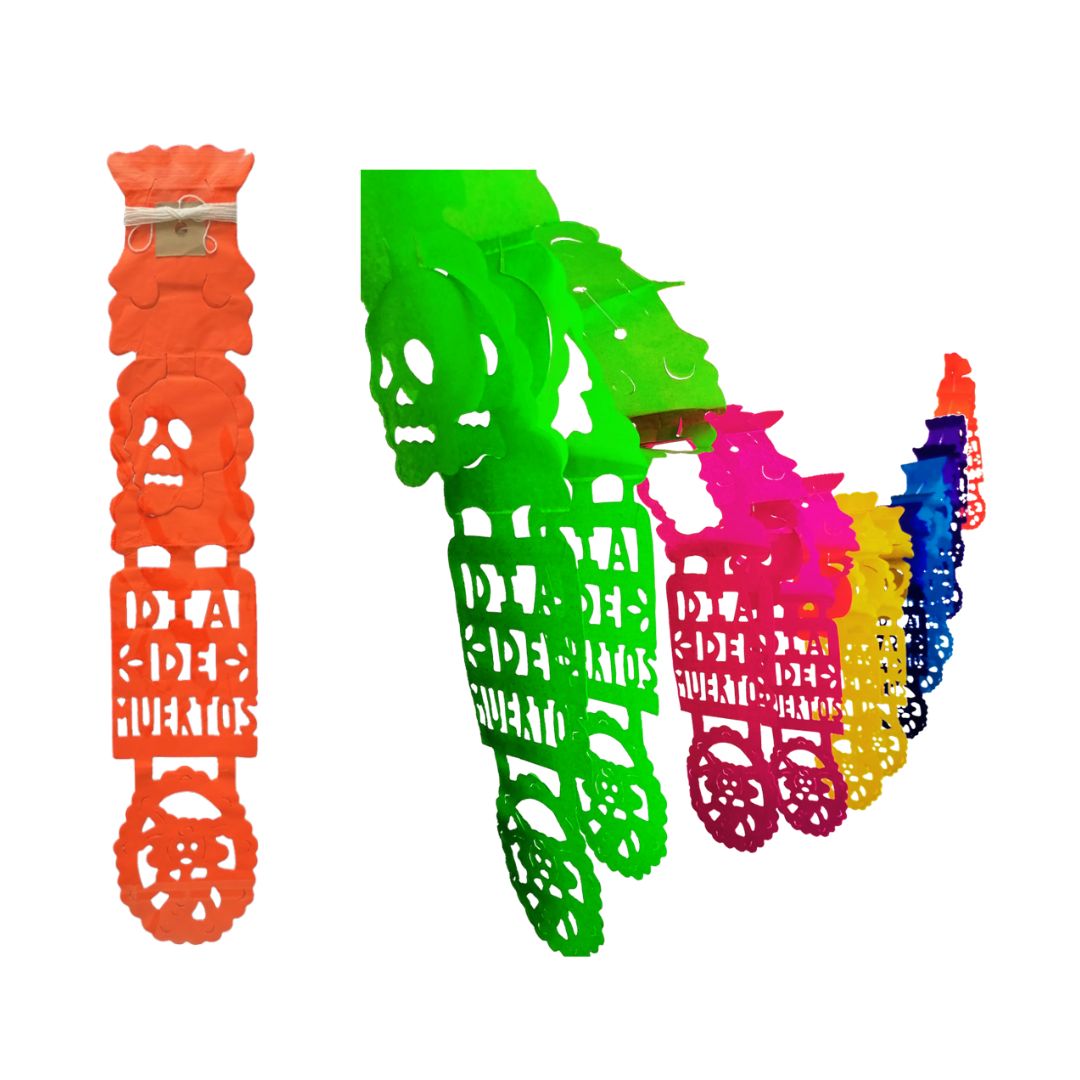 Festón de papel -  Día de muertos