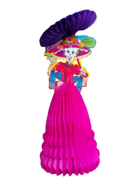 Catrina jumbo con Sombrilla  - Dias de muertos