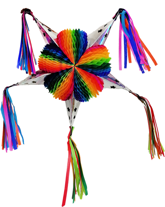 Piñata plegable - colores